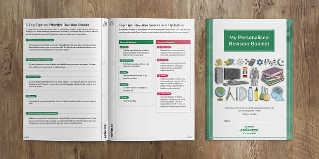 My Personalised Revision Plan Booklet: Revision Techniques, Tips and