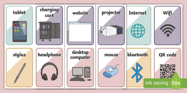 Digital Learning Flashcards (teacher made) - Twinkl