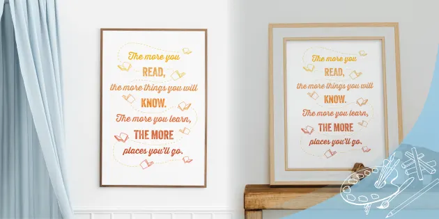 Inspirational Book Quote Posters
