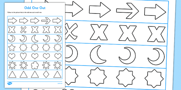 visual discrimination visual stimulation activities