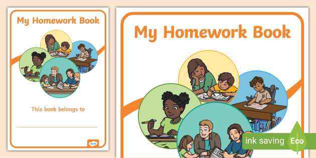 homework book covers for kids