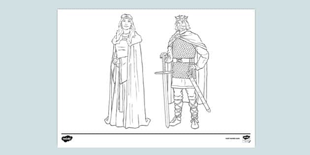 How To Draw A King And Queen - Art For Kids Hub 