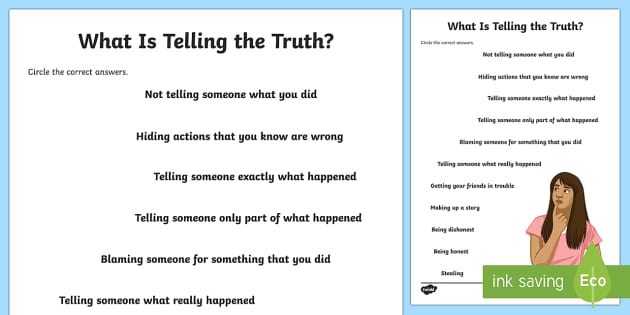 what-is-telling-the-truth-worksheet-activity-sheet-telling