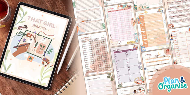 THAT GIRL Planner | Twinkl Plan and Organise (teacher made)