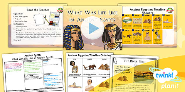 What Was Life Like In Ancient Egypt Ks2