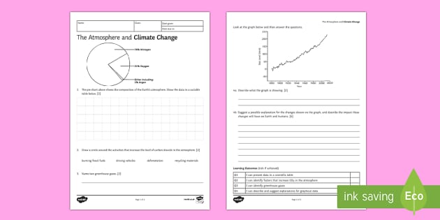 Investigating Climate Change Worksheet Answers
