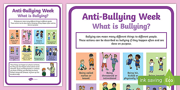 Poster bullying