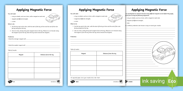 Magnet worksheets for on sale 1st grade