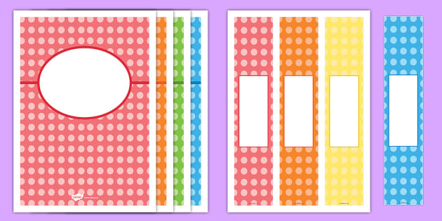 printable binder cover inserts