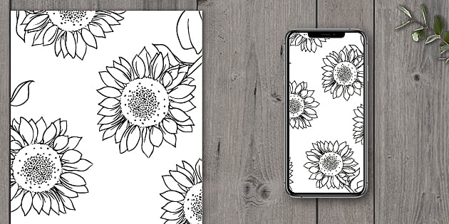 Van Gogh Sunflowers Black Wallpaper - Happywall