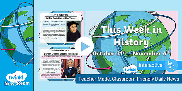 This Week in History: October 31st - November 6th 2022