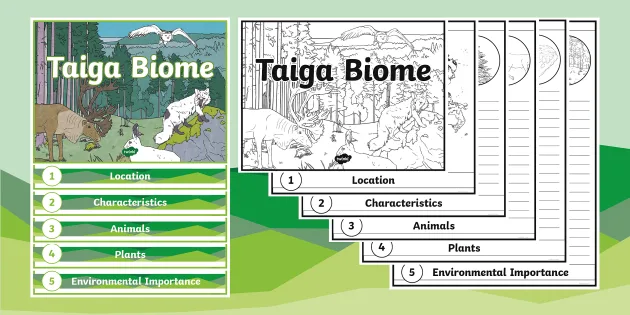 Biomes Taiga (coniferous forest) Distribution of taiga - ppt video