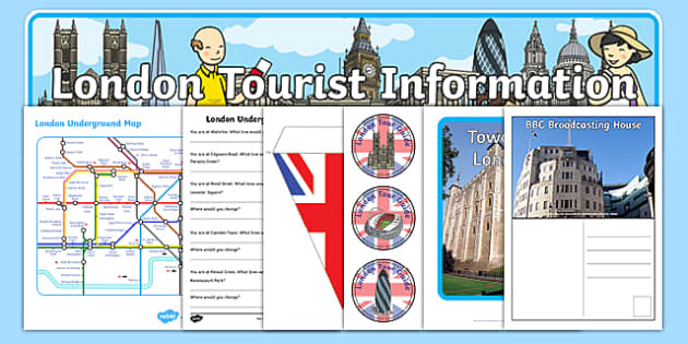 London Travel Guide Book Poster Template and Ideas for Design