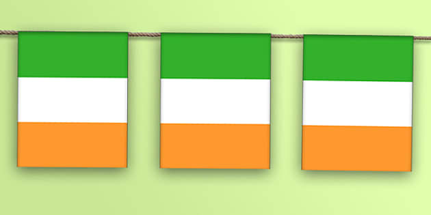 Irish Flag Bunting Irish Flag Bunting