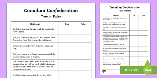 canadian-confederation-true-or-false-worksheet-worksheet-canada-s-150th