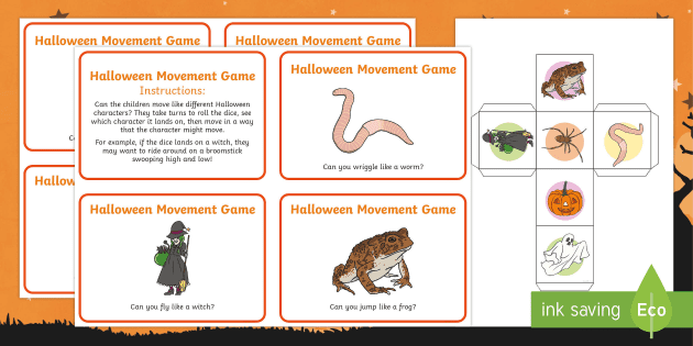 Halloween Games for Toddlers - Halloween Movement Game