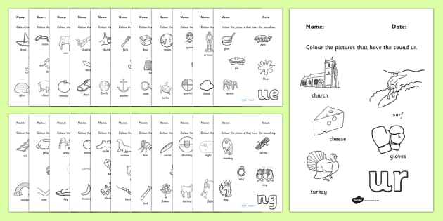 1 grade for ncert worksheets digraph  colouring  Digraph Colouring Worksheets