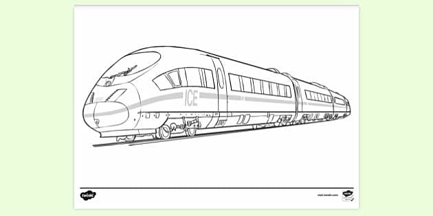 How to Draw a Train - Easy Train Drawing Tutorial