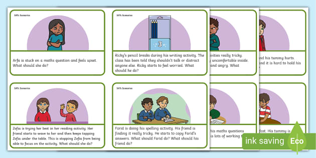 SATs Scenario Cards KS1 (teacher made) - Twinkl