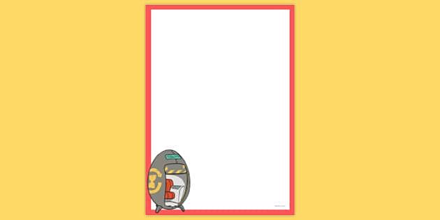 Simple Machines Page Border