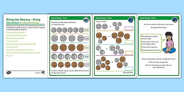 who has the most money money questions ks1 worksheet