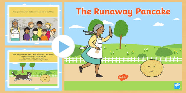 The Runaway Pancake Story PowerPoint - Pancake Day, Shrove 