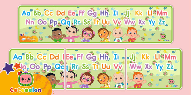 CoComelon Alphabet Classroom Banner CoComelon Alphabet Classroom Banner