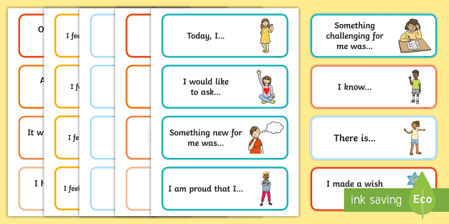  Main Idea Sentence Starters Main Idea Sentence Starter Worksheets 
