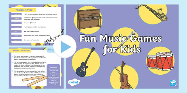 7 Engaging Games for Elementary Music