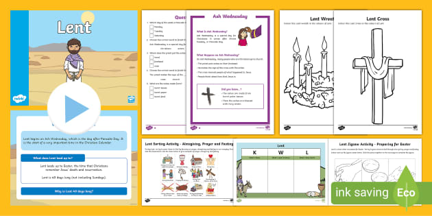 CfE Lent First Level Resource Pack (teacher made) - Twinkl