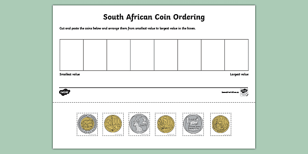 south african money sa money currency cut outs