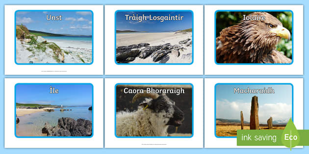 Pasgan-dhealbhan-camara nan Eilean Albannach Photo Pack Gaelic