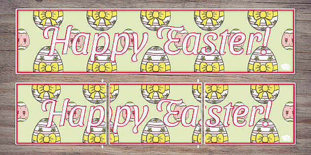 Easter Egg Wrapping Paper  Twinkl Party (Teacher-Made)