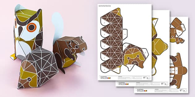 Printable 3d Paper Crafts