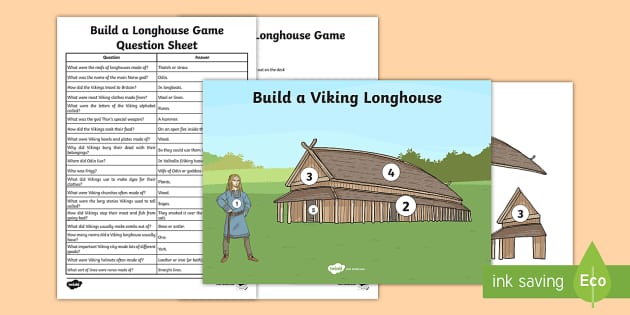 Viking Longhouse Game - viking house, viking houses ...