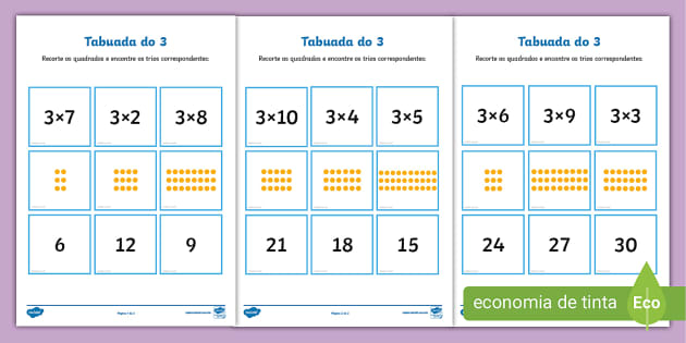 Caderno de Atividades da Tabuada do 5 – Multiplicação