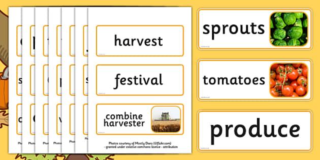 5 letter harvest words