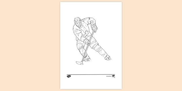 Free Printable Hockey Colouring Pages Colouring Sheets