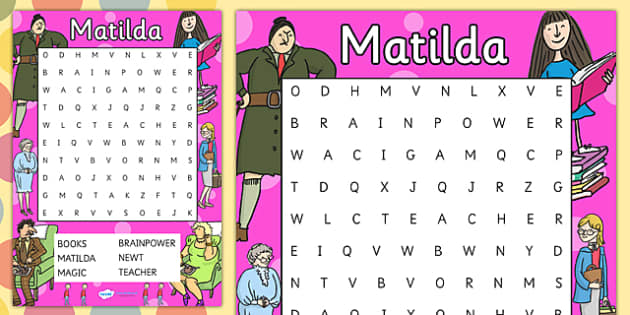 7365 Matilda Word Games