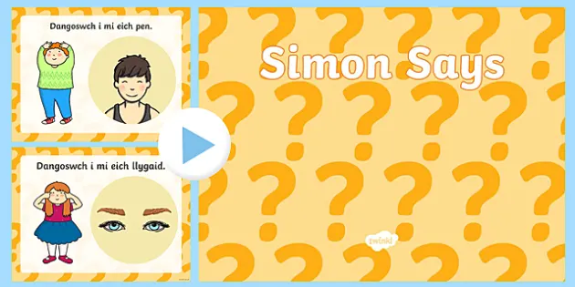Simon Says In Welsh Powerpoint Twinkl Resources For Wales