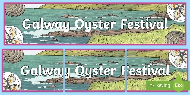 The Galway International Oyster Festival Display Banner