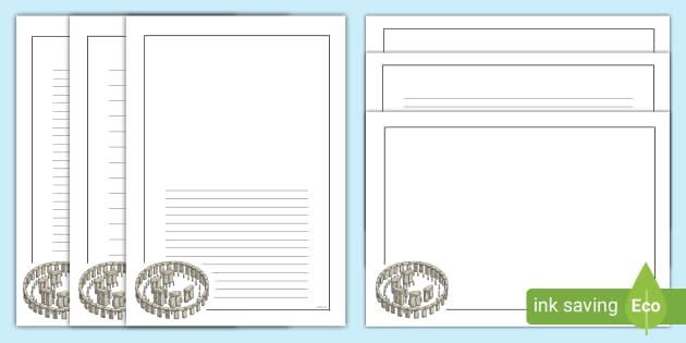 a4 page borders free download