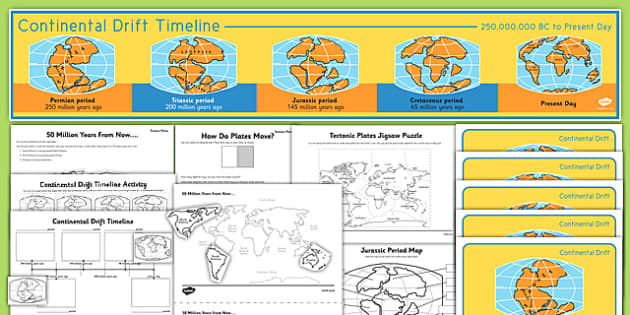 Plate Tectonics Interactive Lesson Pack - Primary Resource