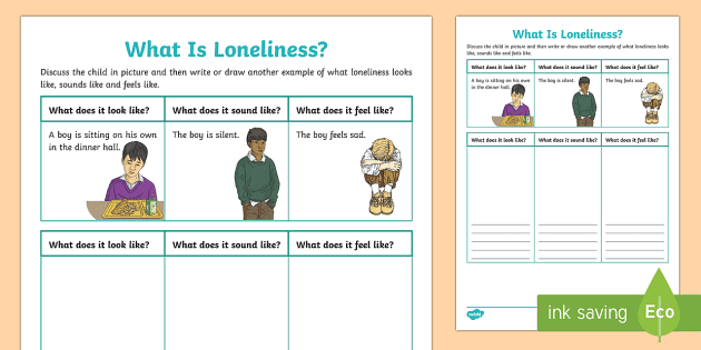 examples of loneliness