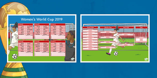 Russia 2018 - FIFA World Cup Wall Chart: fixtures and results