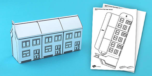 paper house models templates