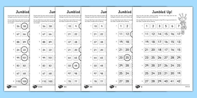 jumbled-up-number-ordering-differentiated-worksheet-activity