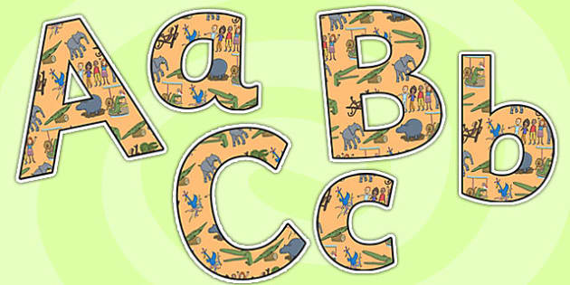 FREE! - Display Lettering Size Editable to Support Teaching on The Enormous