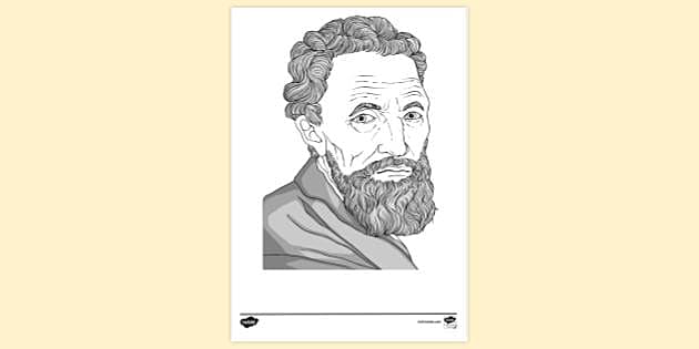 FREE! - Michelangelo Colouring Sheet | Colouring Sheet