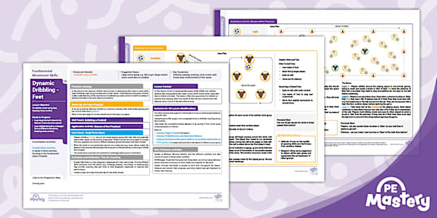Y3 Fundamental Movement Skills Lesson 10: Football Dribbling
